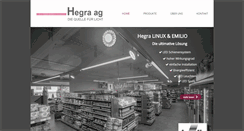 Desktop Screenshot of hegra.ch
