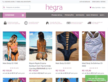 Tablet Screenshot of hegra.com.br